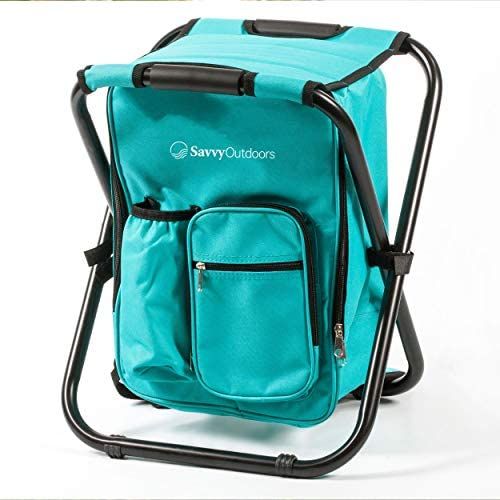 Ultralight Backpack Cooler Chair - Compact Lightweight and Portable Folding Stool - Perfect for Outd | Amazon (US)