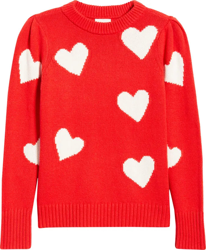 Intarsia Heart Sweater | Nordstrom