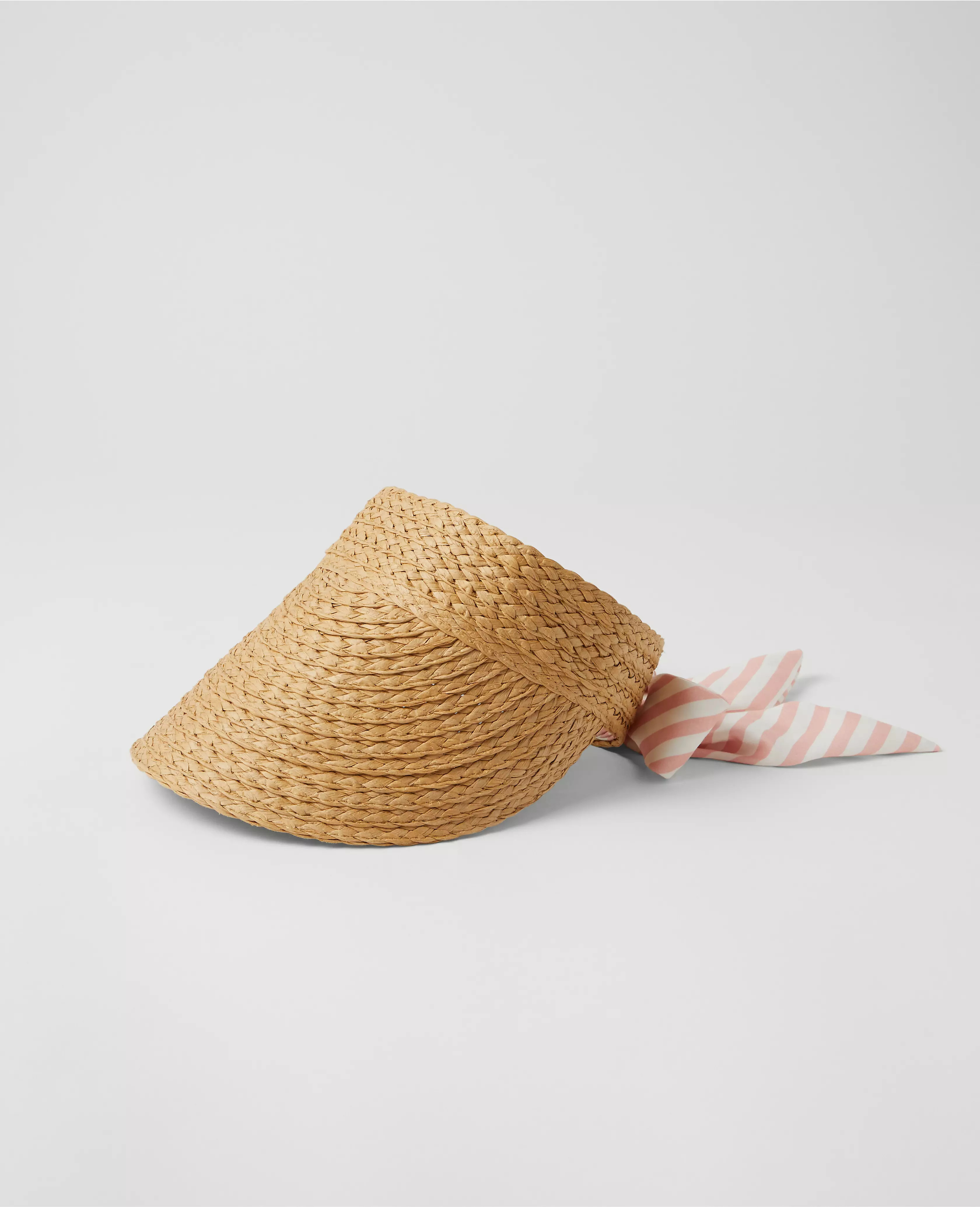 Weekend Collection Straw Visor | Ann Taylor