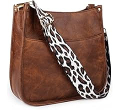 Viva Terry Vegan Leather Crossbody Fashion Shoulder Bag Purse with Adjustable Strap | Amazon (US)