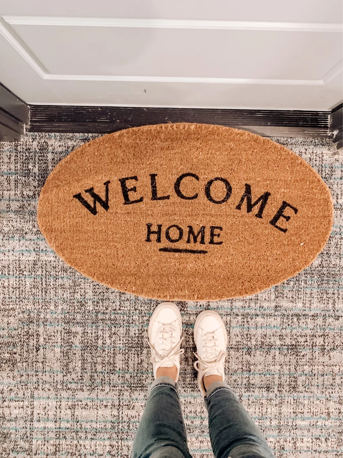 1'7x2'8 'Welcome' Home Round … curated on LTK