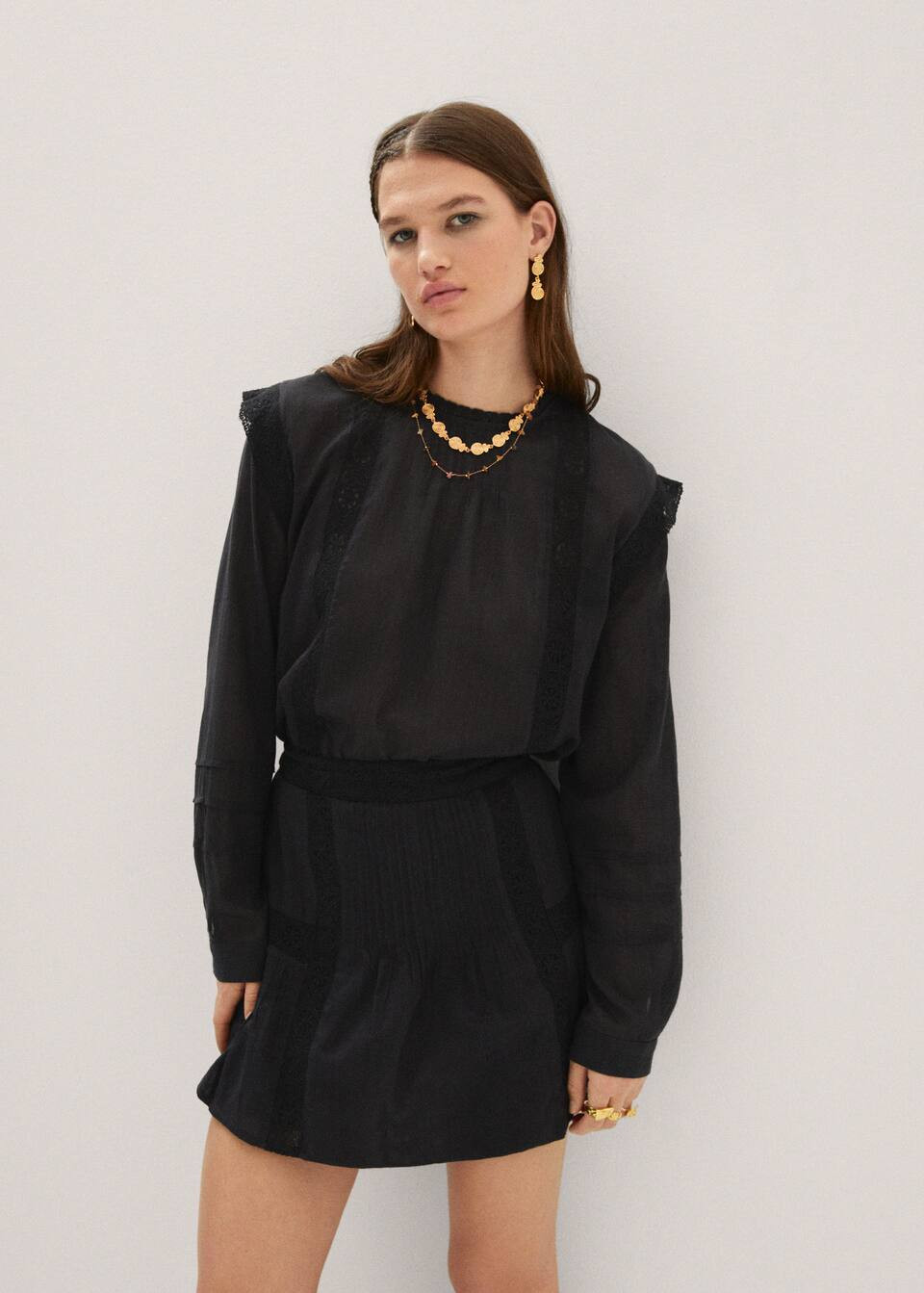 Search: Black blouse (25) | Mango United Kingdom | MANGO (UK)