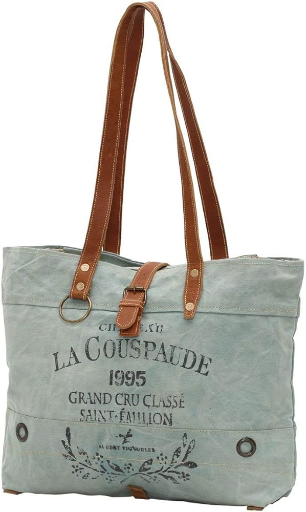 Myra Bag La Couspaude Upcycled Canvas Tote Bag | Amazon (US)
