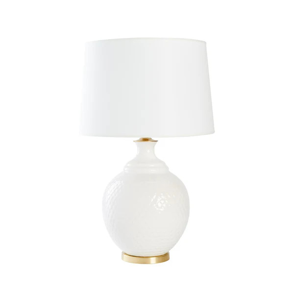 Lawrence Table Lamp in White | Caitlin Wilson Design