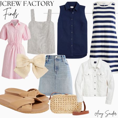 Summer outfit ideas 
Jcrew factory 

#LTKStyleTip #LTKFindsUnder100 #LTKSaleAlert