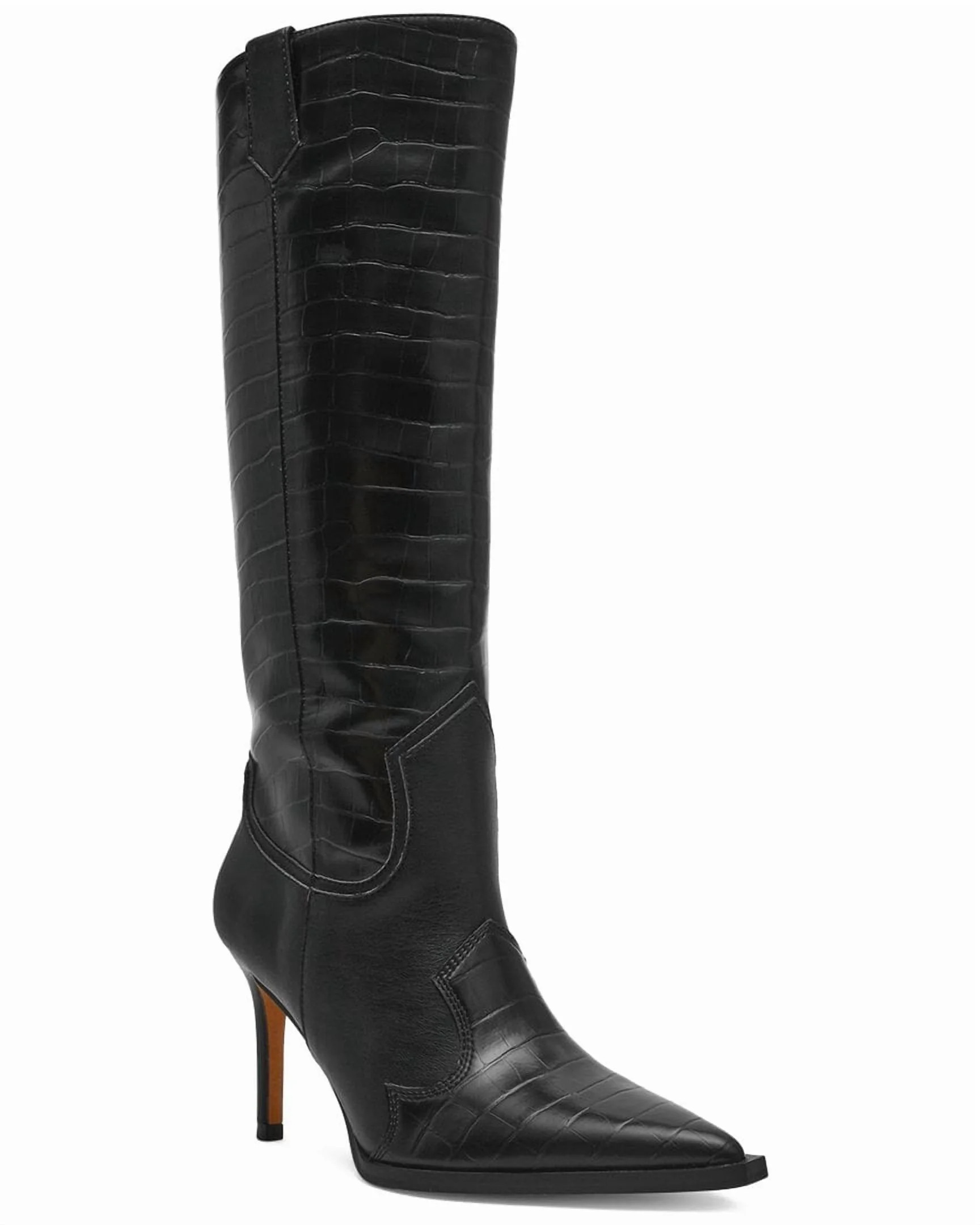 STEVEN By Steve Madden Lanza Boot, 7, Black | Walmart (US)