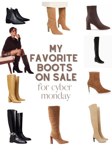 Cyber Monday deals on chic winter boots! These are my absolute favorites 🖤🤎 #boots #cybermonday #bootsale

#LTKHoliday #LTKCyberWeek #LTKSeasonal