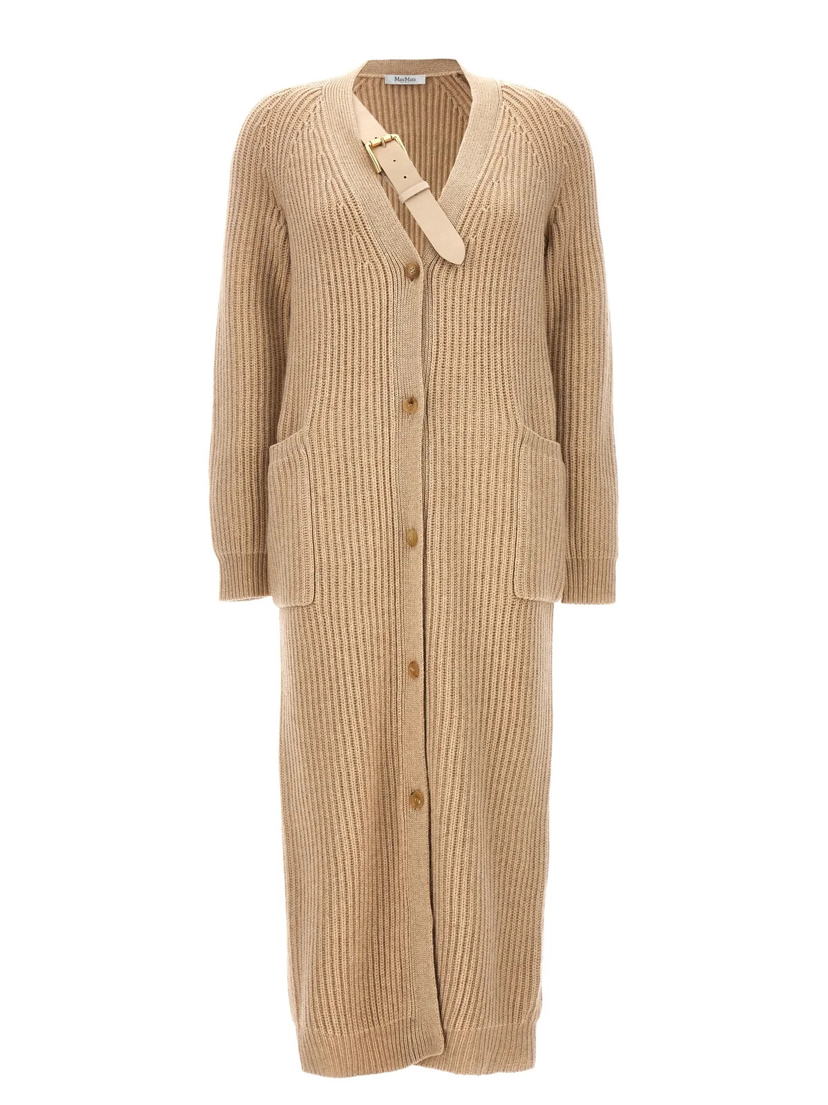 Max Mara Sumatra Buttoned Long-Sleeved Cardigan | Cettire Global