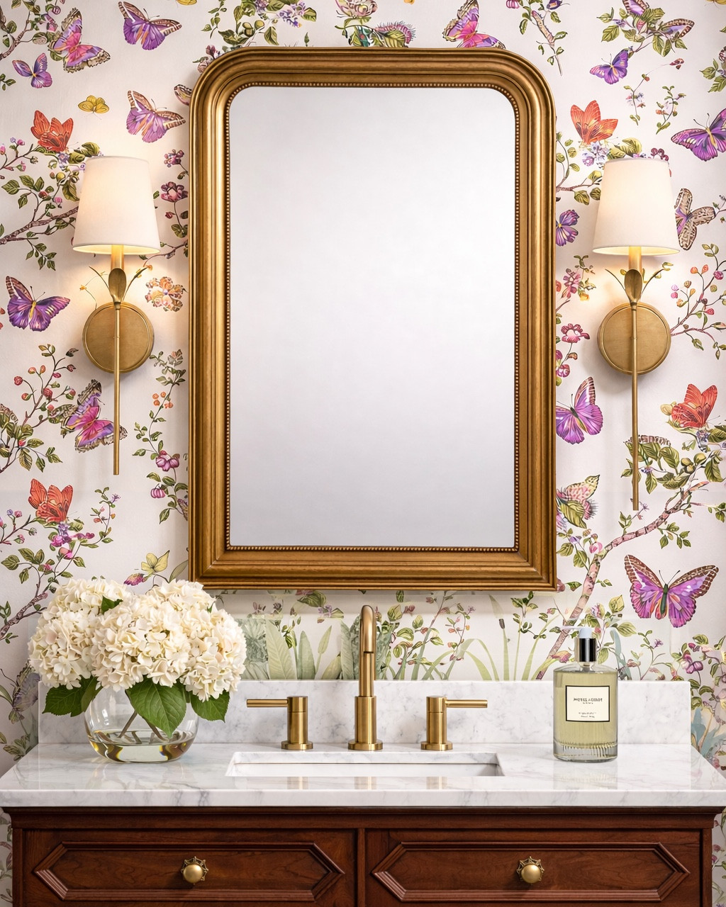 Obsessed with this Schumacher butterfly wallpaper fo this powder bathroom design design! 

#LTKSaleAlert #LTKdayinmylife #LTKHome