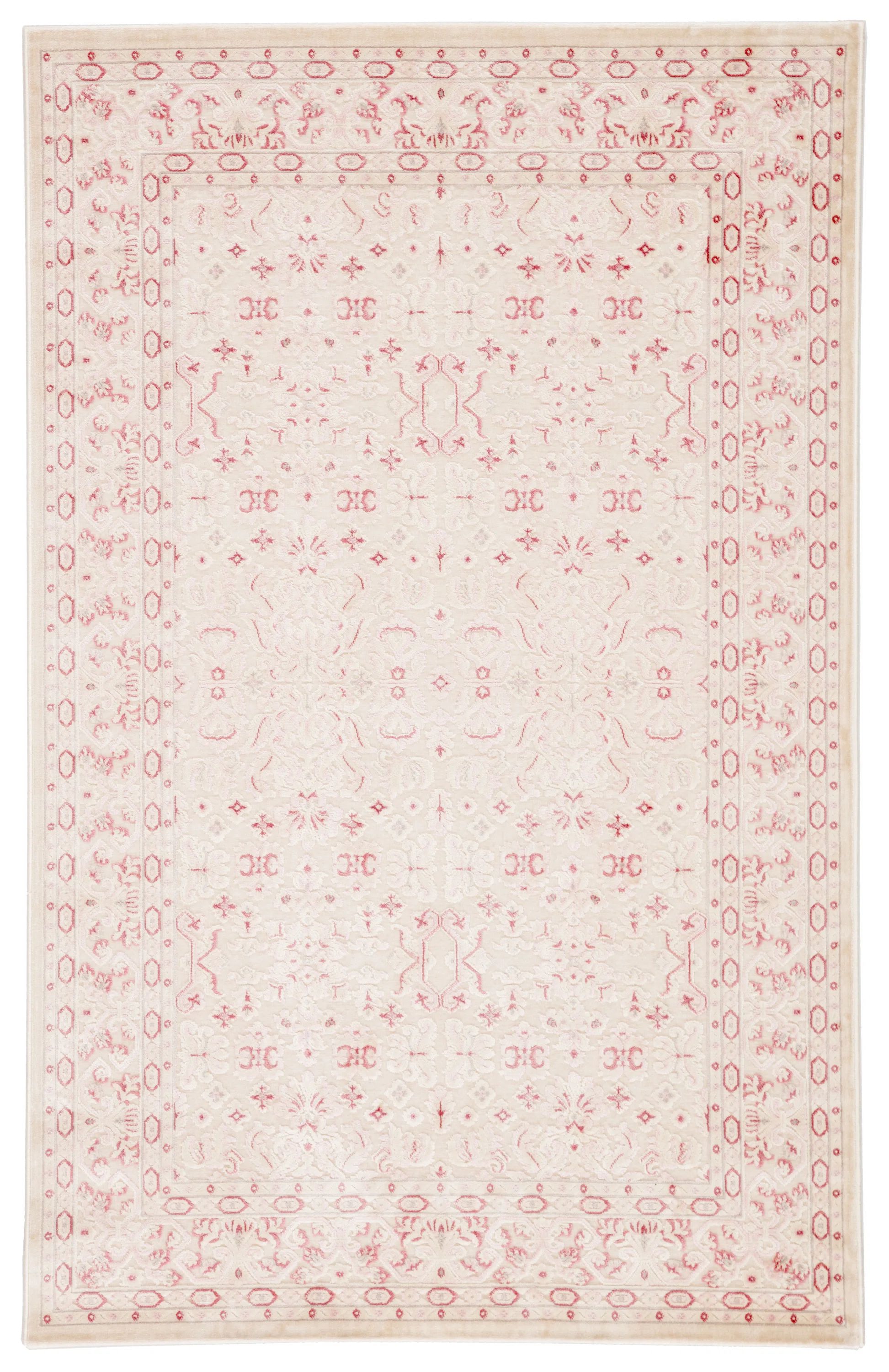 Ashley Pink/Cream Rug | Wayfair North America