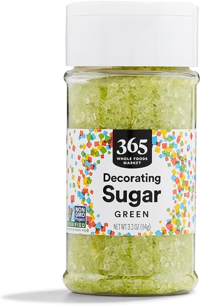 365 by Whole Foods Market, Green Decorating Sugar, 3.3 Ounce | Amazon (US)