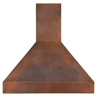 48 Inch 735 CFM Hammered Copper Wall Mounted Sonora Range Hood with Slim Baffle Filters | Wayfair North America