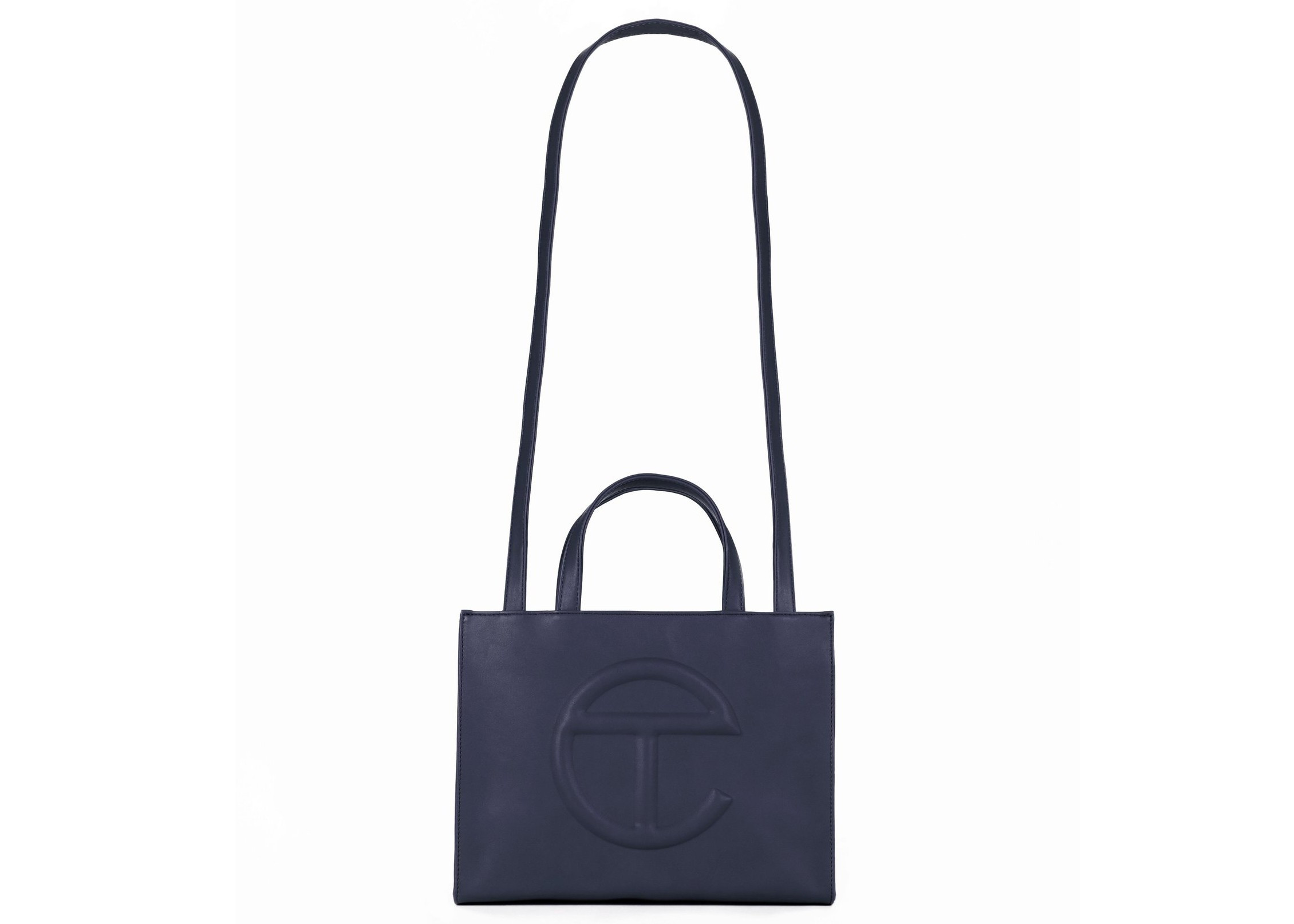 Telfar Shopping Bag Medium Navy | StockX