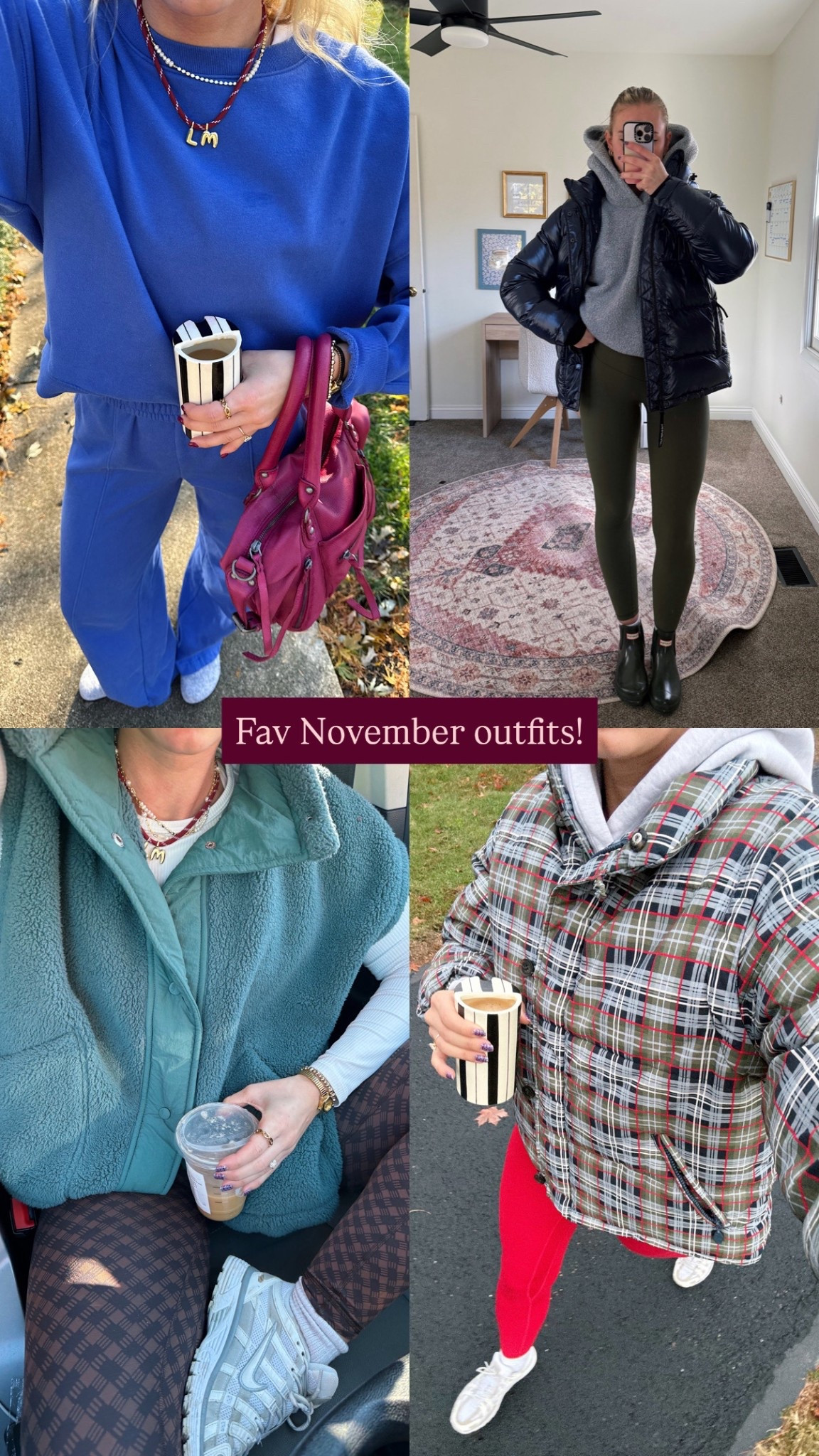 Fav outfits from November 🩷🎄🧣❄️

#LTKootd #LTKSeasonal #LTKHoliday