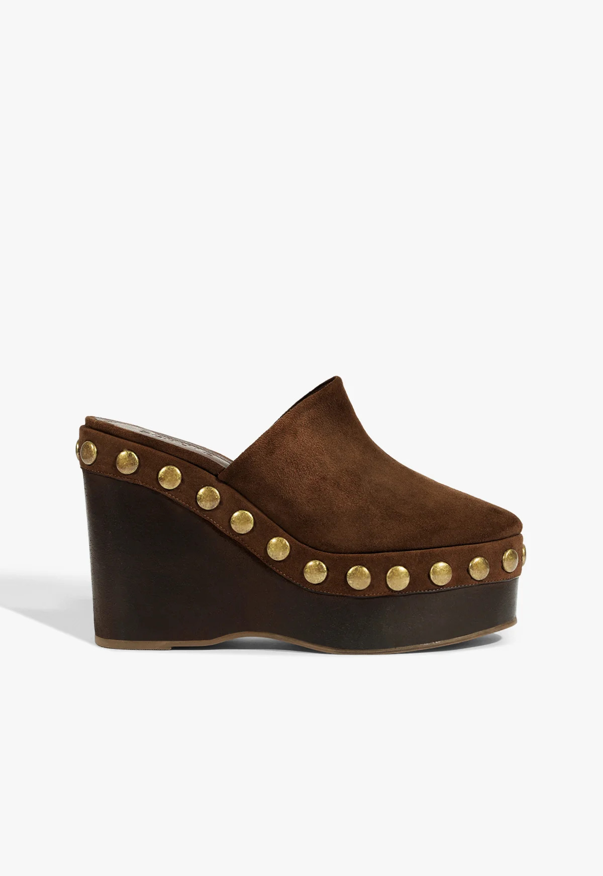 Brown Pump Sierra Studs | SCHUTZ | Schutz (US)