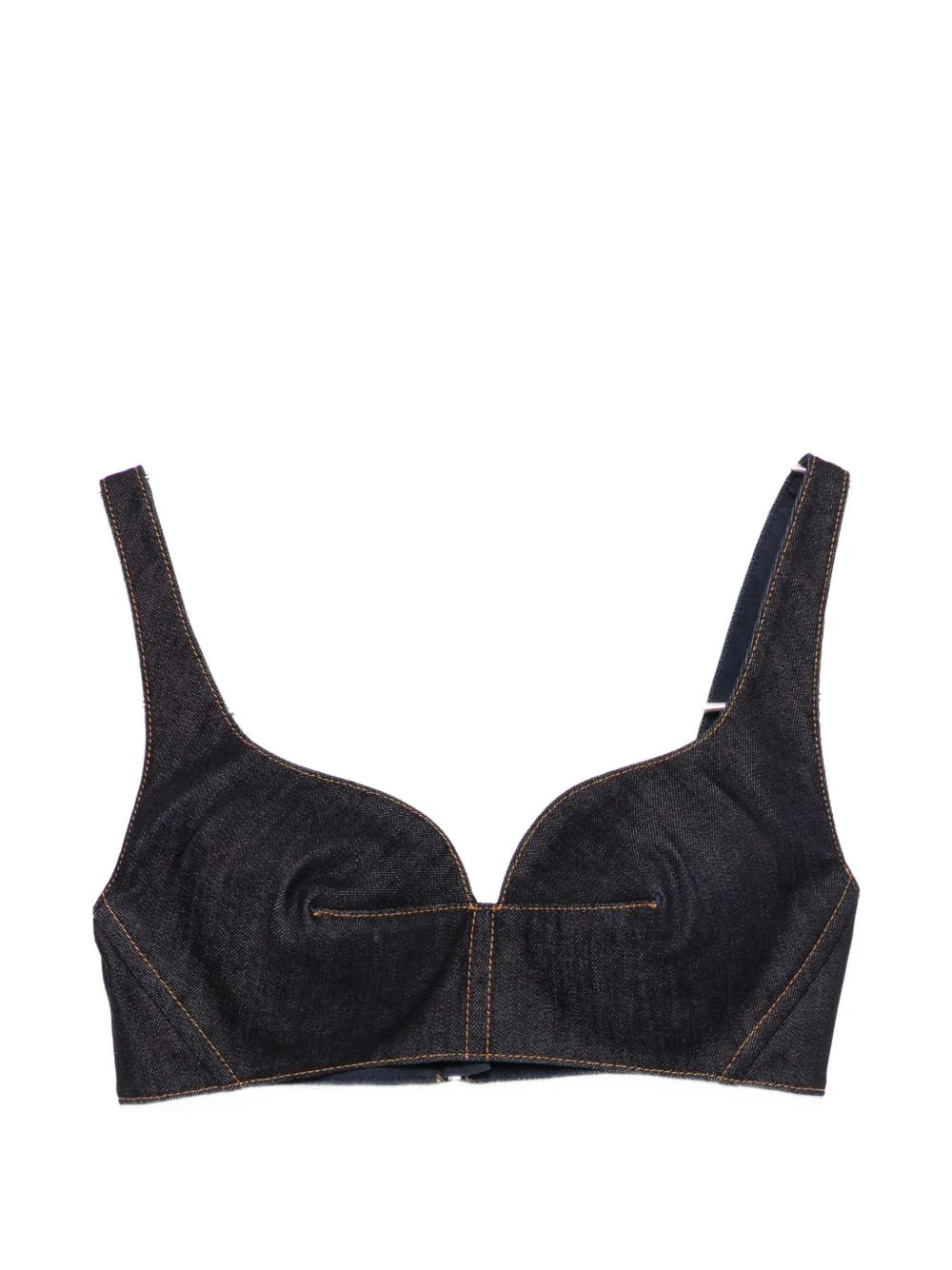 Givenchy Denim Bra Top — Black | Italist Inc.