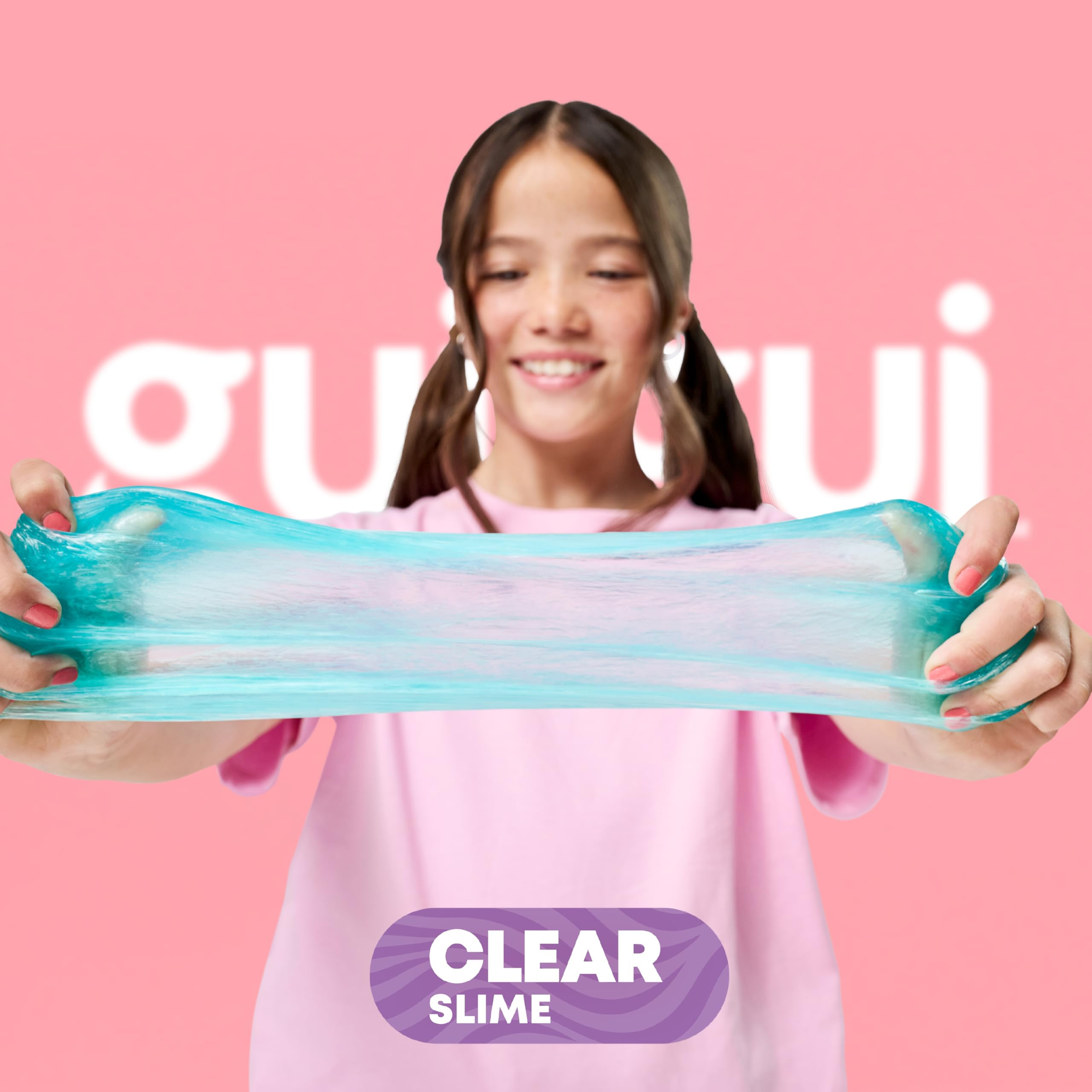 GUI GUI Slime Kit - Scented Slime 2-Pack Bundle, Clear & Gloss, 5 Step DIY Process to Customize Y... | Amazon (US)
