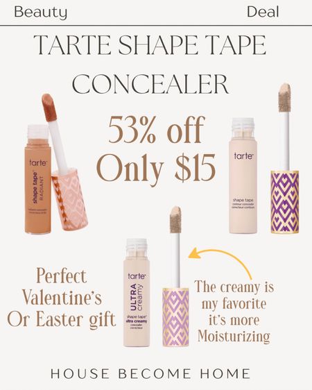 Tarte Shape Tape 53% off!!!! Hurry and stock up!!! 

#LTKbeauty #LTKsalealert #LTKover40