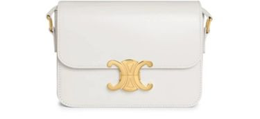 Teen Triomphe bag in shiny calfskin - CELINE | 24S US