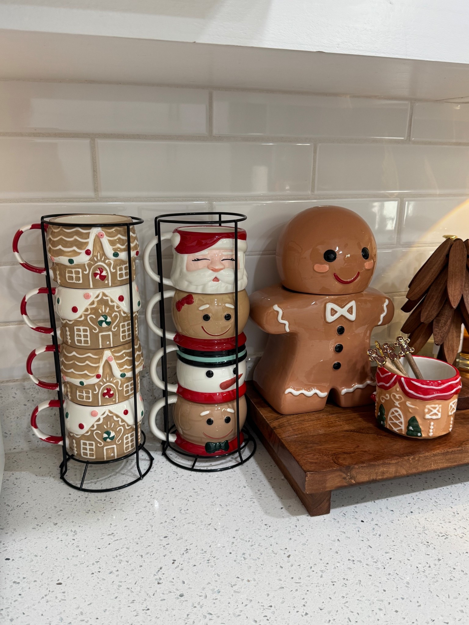 Holiday coffee mugs ☕️🎄🍪 

#LTKHome #LTKSeasonal #LTKHoliday