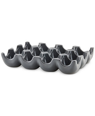 Rachael Ray Solid Glaze Ceramics Egg Tray, 12-Cup - Macy's | Macy's
