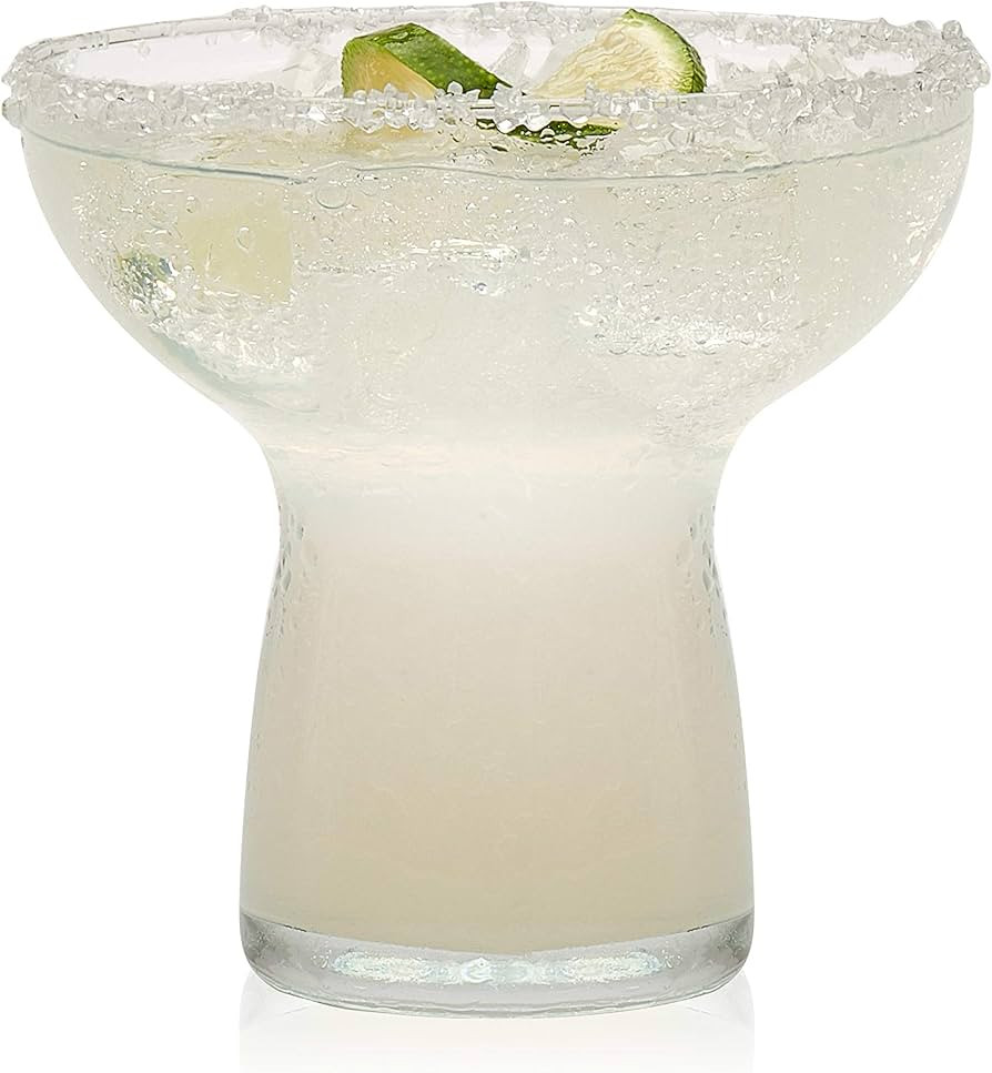 Libbey Stemless Margarita Glasses, 10.25-ounce, Set of 6 | Amazon (US)