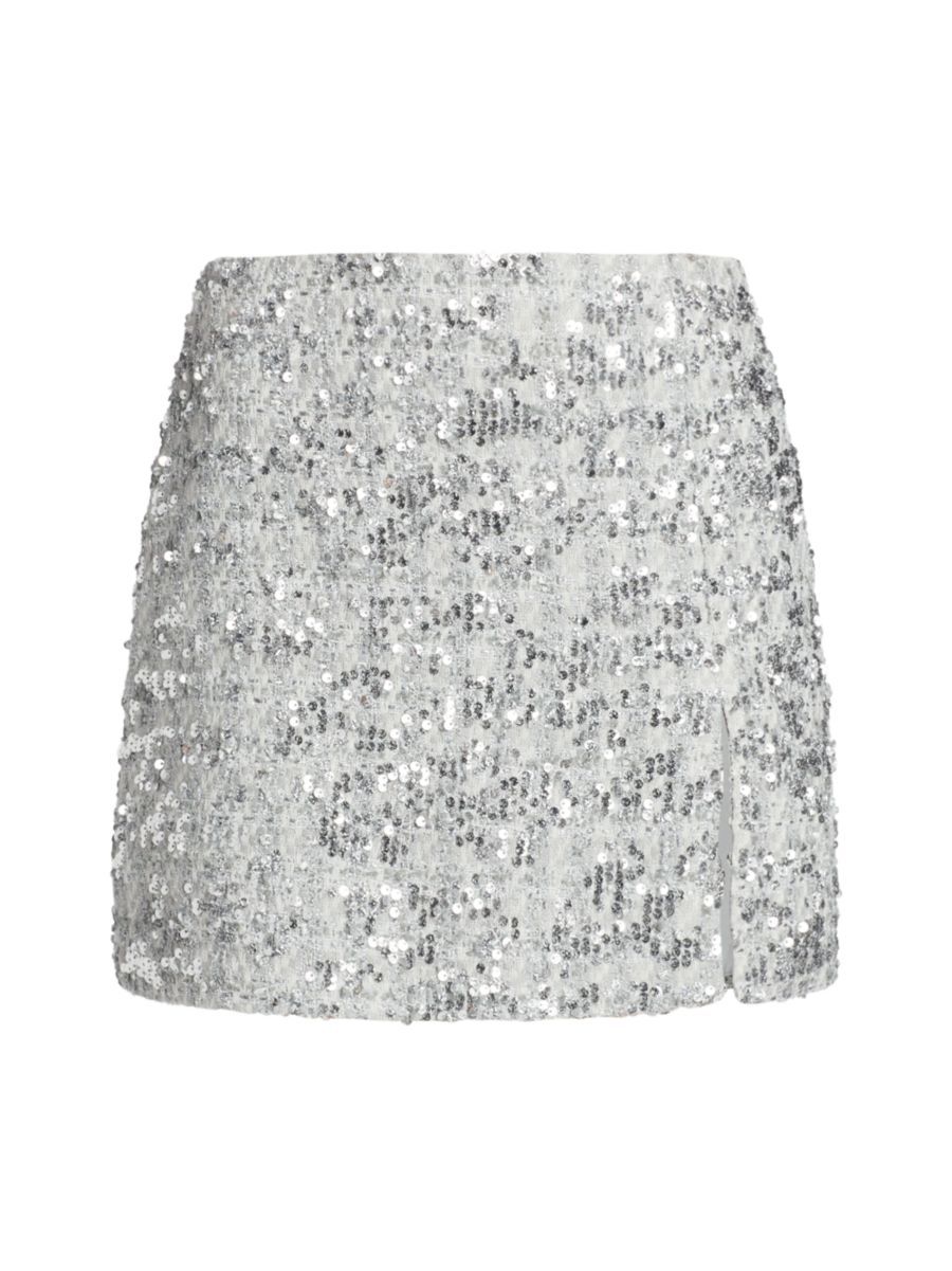 Dale Sequin Mini Skirt | Saks Fifth Avenue