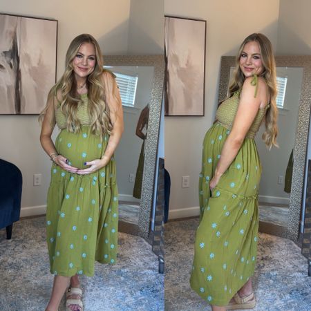 Free people inspired look alike
Amazon
Affordable
Summer fashion 
Smocked 
Bump friendly 
Dress
Embroidered 
Pregnant
Maternity 
Cute 
Vacation 

#LTKFindsUnder50 #LTKStyleTip #LTKBump