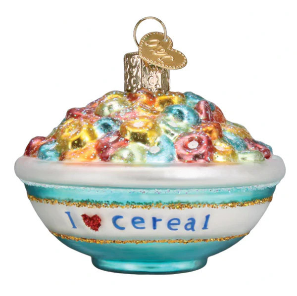 Bowl Of Cereal Ornament - COMING SOON | Waiting On Martha