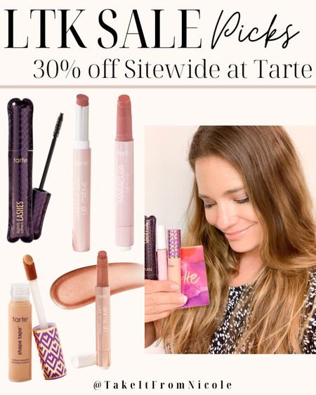 Tarte has 30% off sitewide for the LTK sale and these are my top picks! I always stock up on the Maracuja juicy lips when they are on sale because I go through so many of them. The lights camera lashes mascara is one of my all time favorites. And I can’t live without shape tape concealer!

Makeup // beauty finds // lip gloss // LTK sale day

#LTKsalealert #LTKSpringSale #LTKbeauty