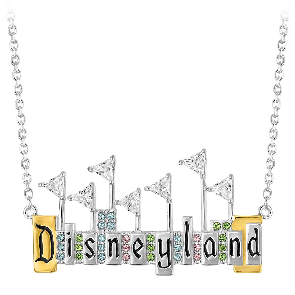 Disneyland Marquee Pendant Necklace by Rebecca Hook | Disney Store