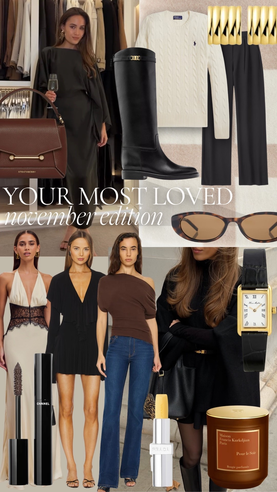 Your most loved items of November🤎 occasion wear dresses, cosy knitwear, home accessories and some of my favorite beauty products 

#LTKgiftguide #LTKuk