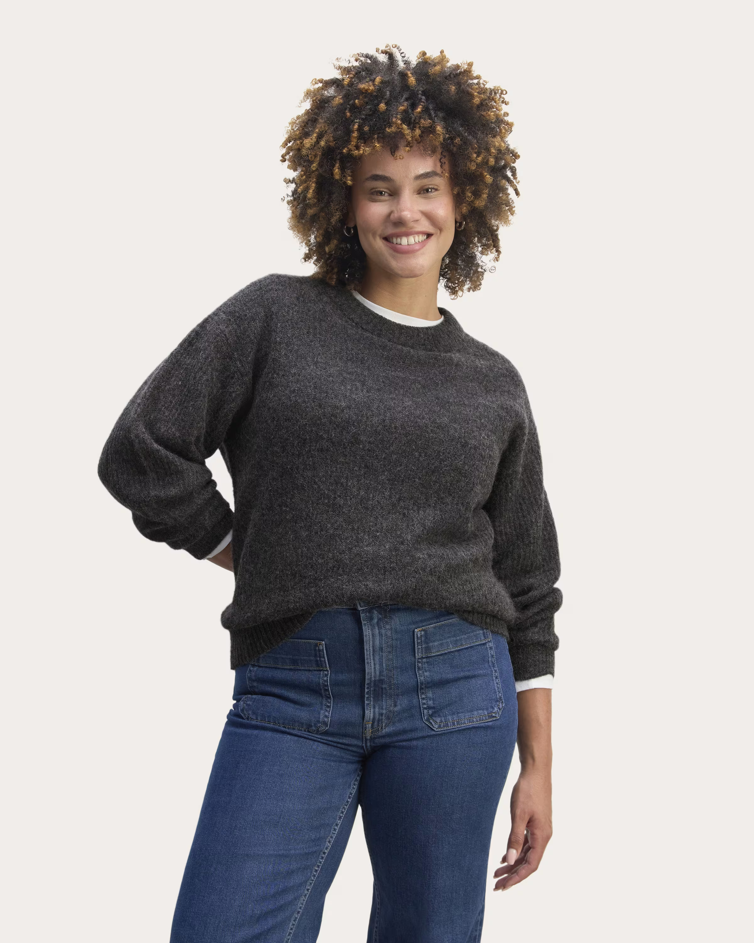 The Cocoon Crew in Alpaca | Everlane