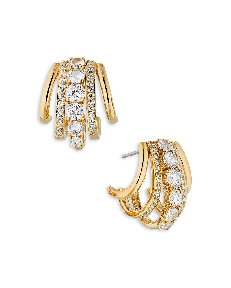 Nadri Cleo Mixed Hoop Earrings | Bloomingdale's (US)