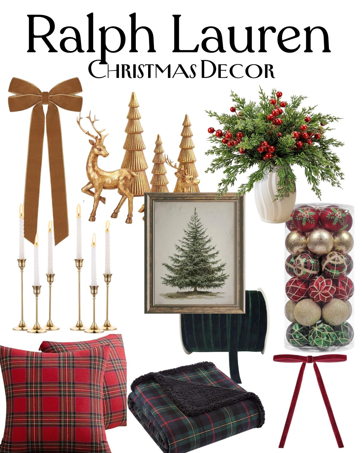 It’s a Ralph Lauren Christmas 🎁🎄these pieces are the perfect addition to your Christmas home decor to complete your look with plenty of plaid and refined touch

#LTKSeasonal #LTKHoliday #LTKHome