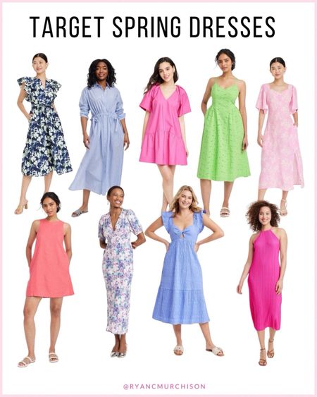 Sharing my favorite spring dresses from target, target spring outfit ideas 

#LTKfindsunder100 #LTKstyletip #LTKSeasonal