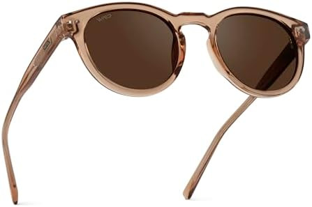 WearMe Pro Round Polarized Sunglasses for Women - Retro Classic UV400 Protection for Driving & Ev... | Amazon (US)