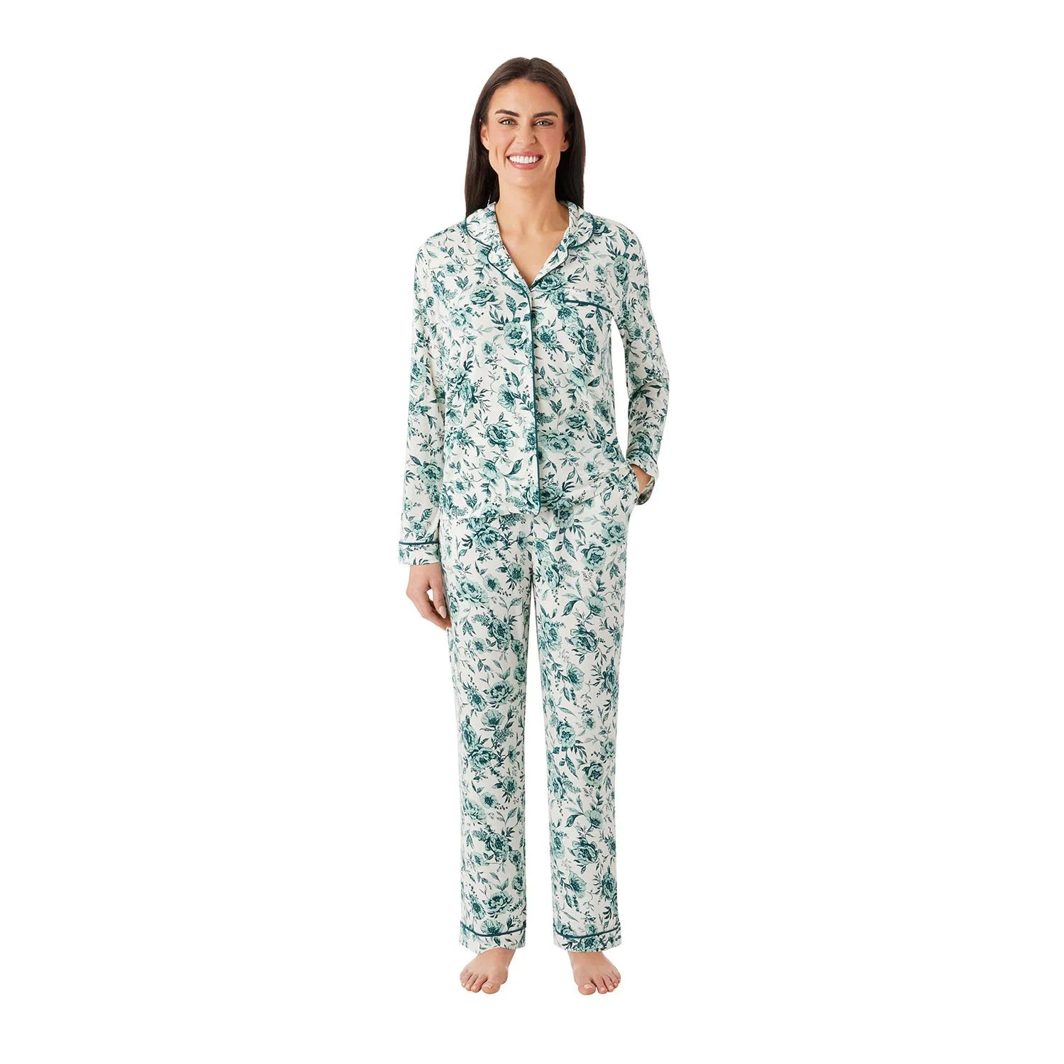 Member's Mark Women's 2-Piece Notch Collar Pajama Set | Sam's Club