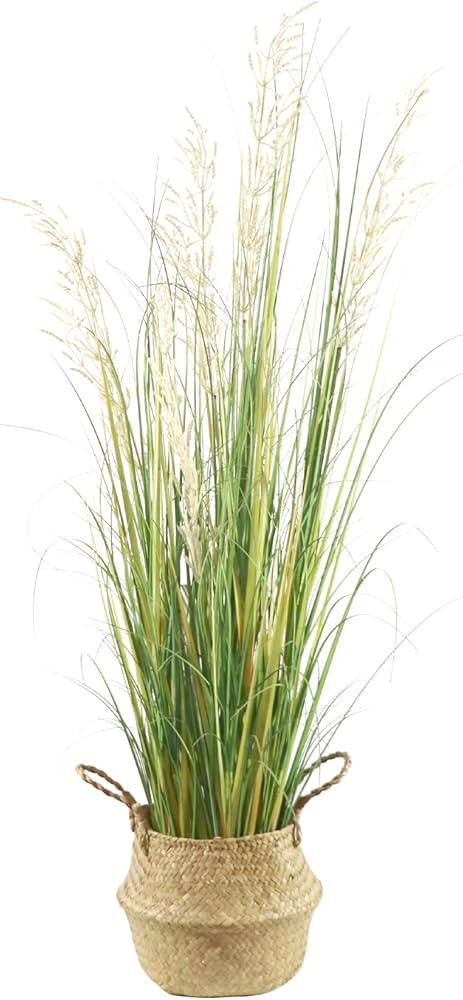 Artificial Plant 4ft(47in) Tall Artificial Grass Plant,Faux Plants Indoor Home Decorative Artific... | Amazon (US)