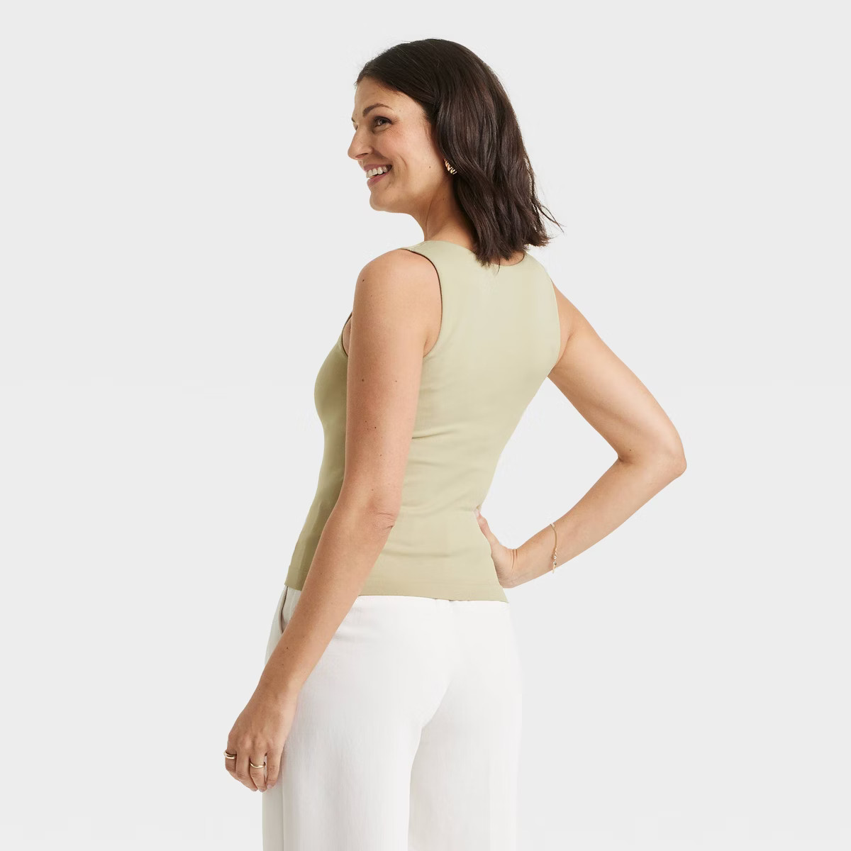 Women's Slim Fit Seamless Tank Top - A New Day™ | Target
