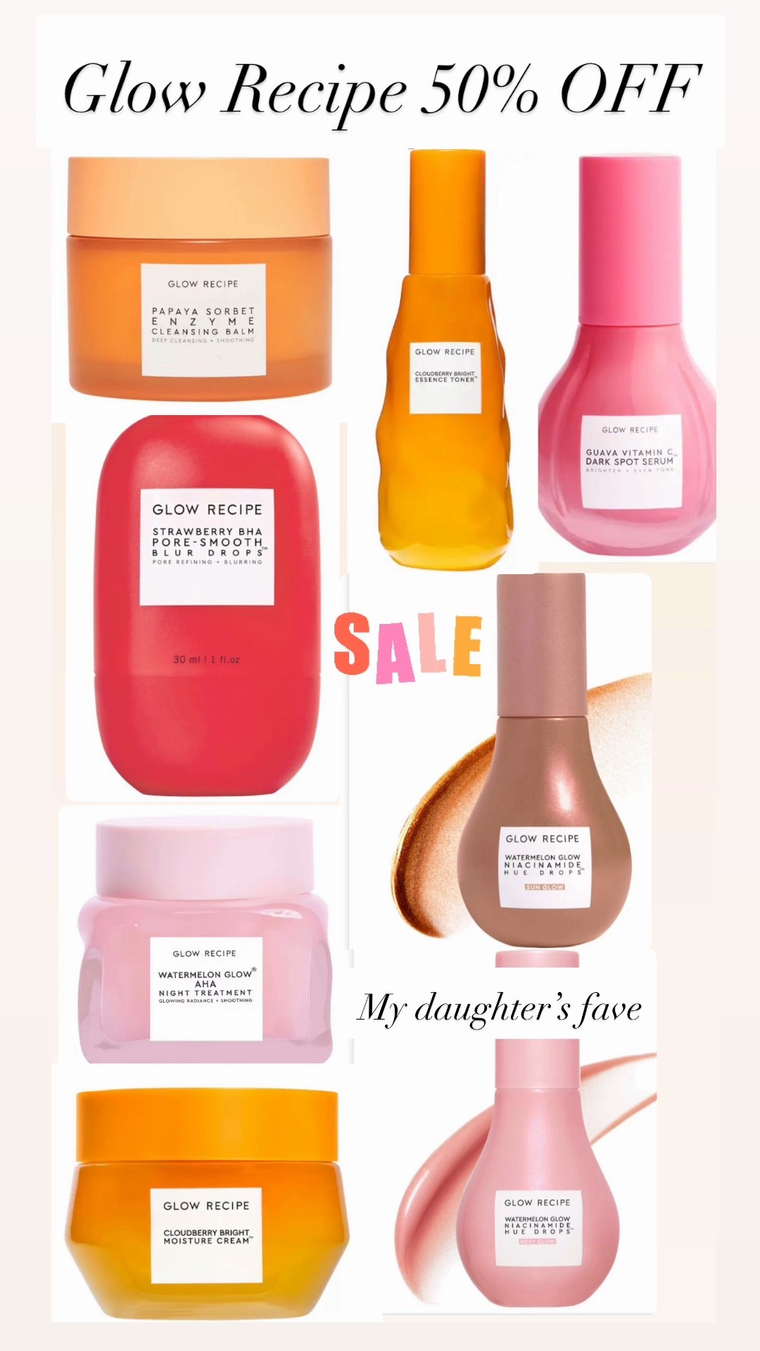 Glow Recipe is 50% OFF!!!

#LTKBeauty #LTKSaleAlert