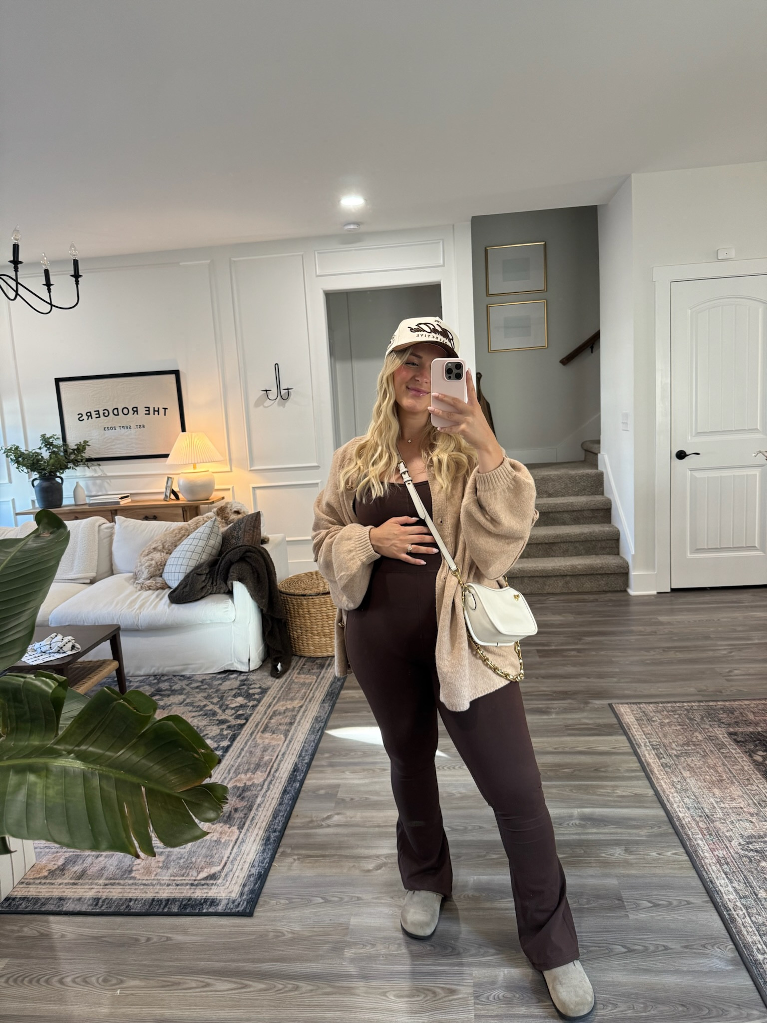 Obsessed with this neutral maternity look from Amazon! Amazon fashion, bump friendly outfit, maternity.

#LTKStyleTip #LTKShoeCrush #LTKBump