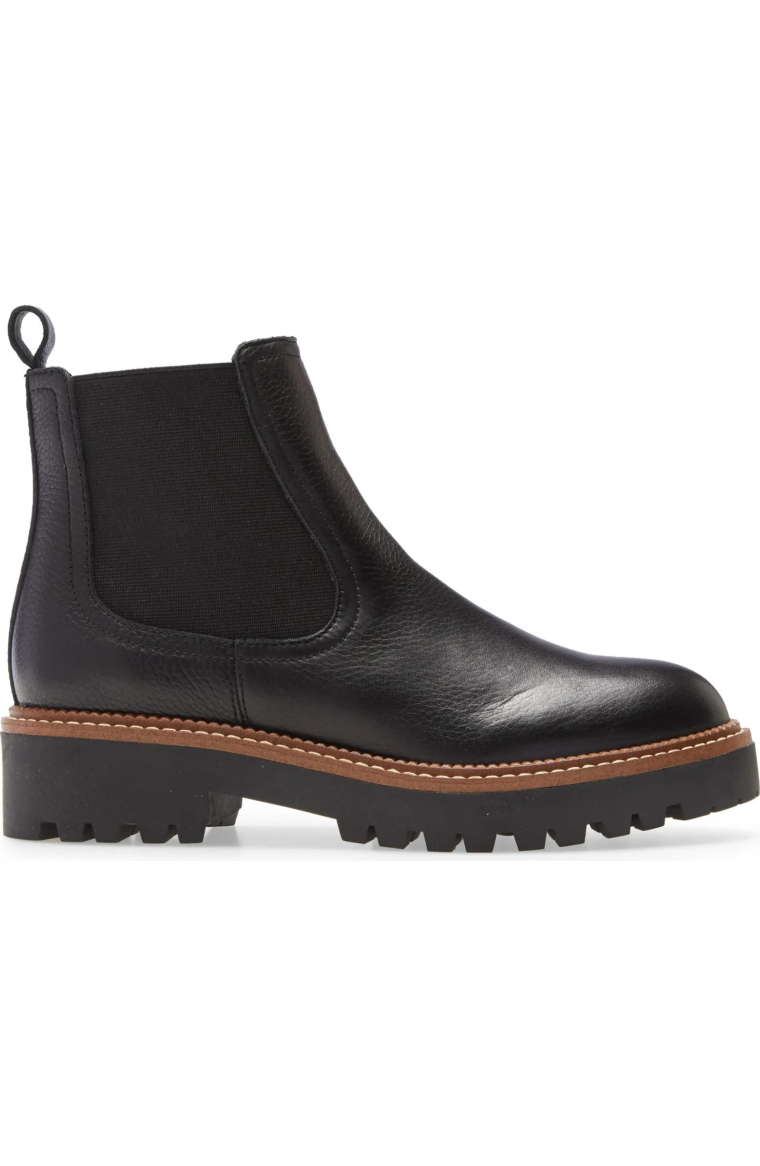 Caslon® Miller Water Resistant Lug Chelsea Boot (Women) | Nordstromrack | Nordstrom Rack