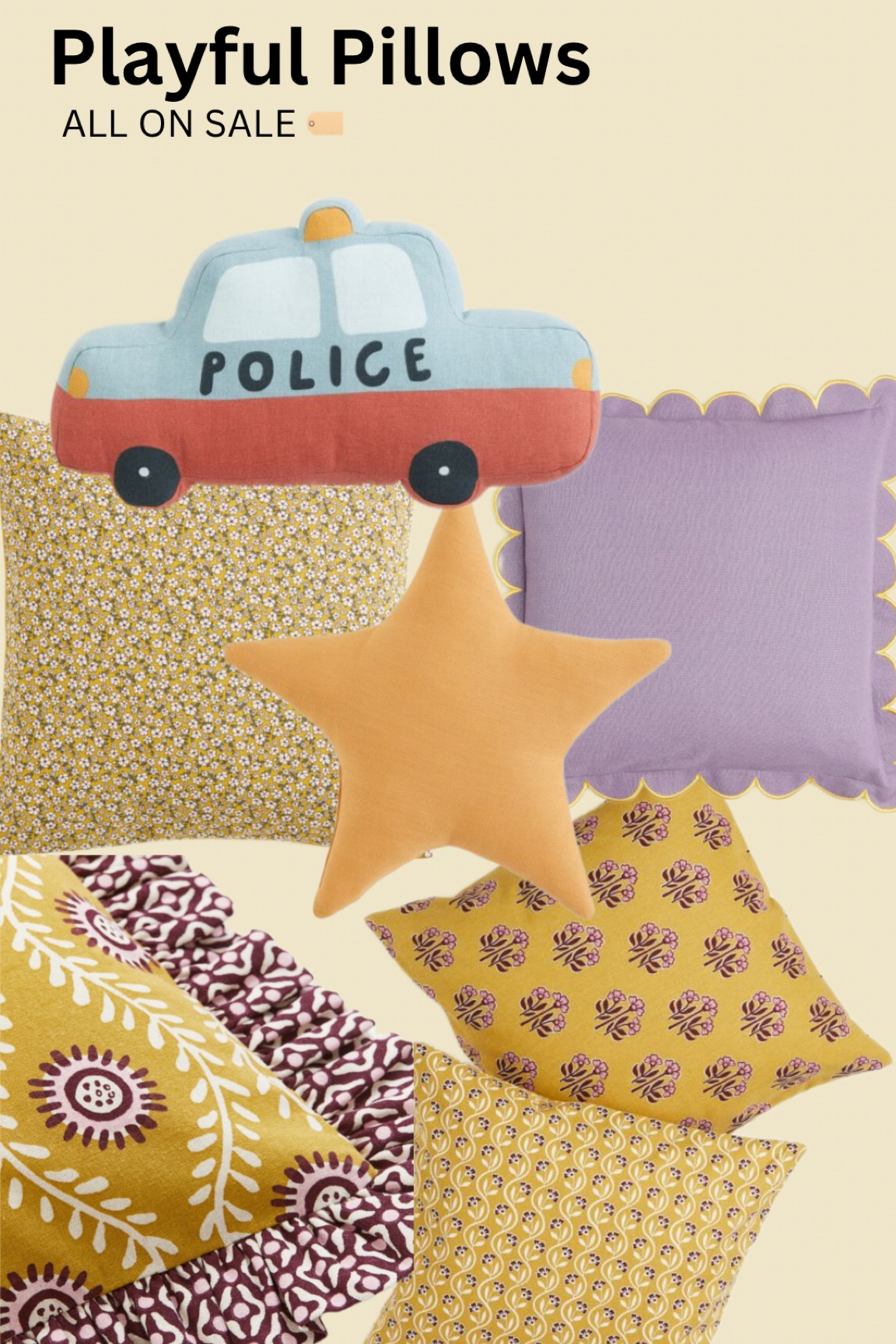 Patterned pillows, block print pillows, scalloped pillows, floral pillows- ALL ON SALE!

#LTKbaby #LTKkids #LTKsalealert