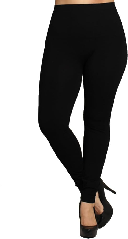 m. rena Women's Tummy Control Long Rayon Leggings. One Size (Fits Large/XL) | Amazon (US)