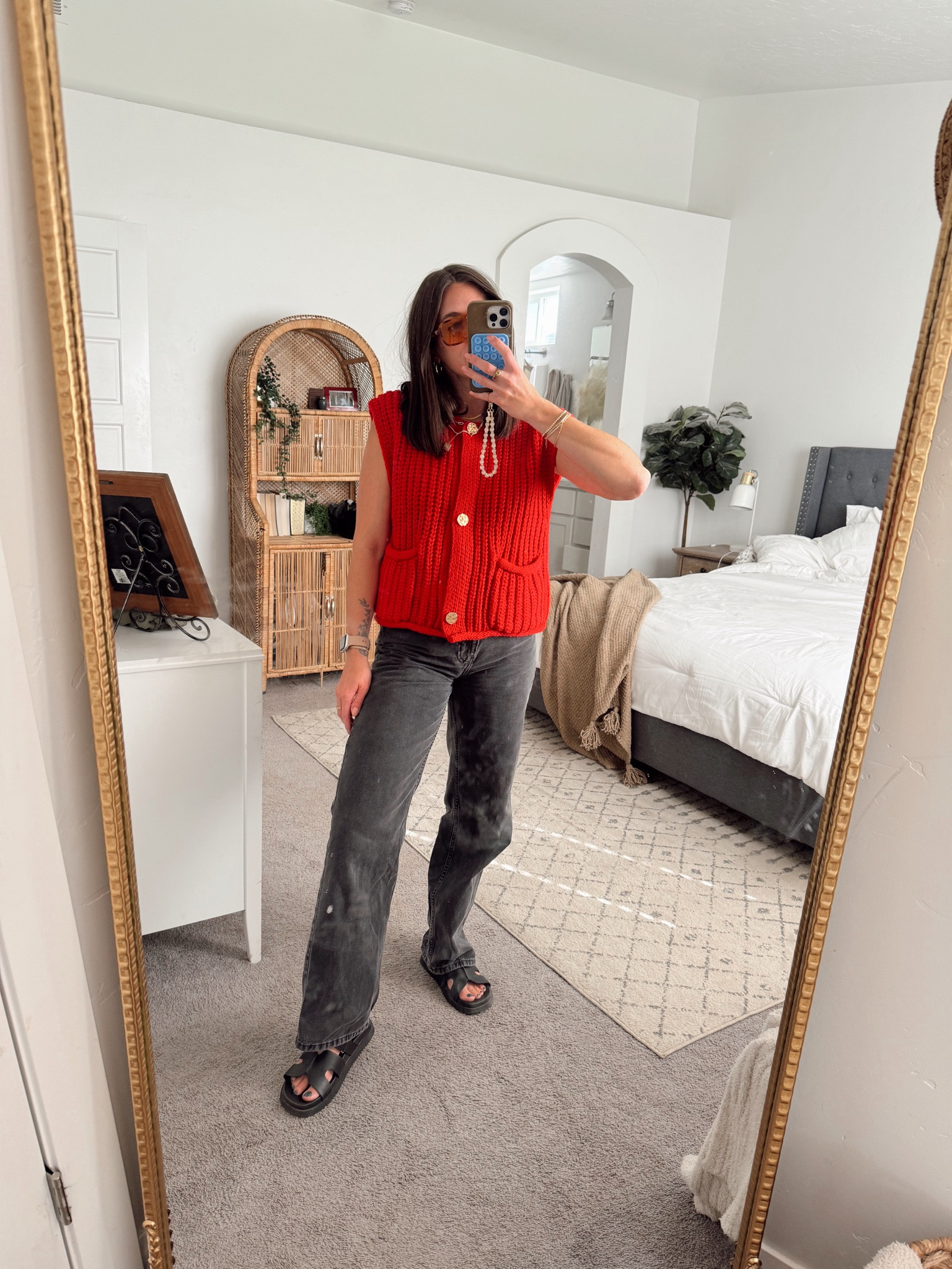 Sized up to a large for a more oversized fit in the vest 

#LTKFindsUnder50 #LTKHoliday #LTKStyleTip