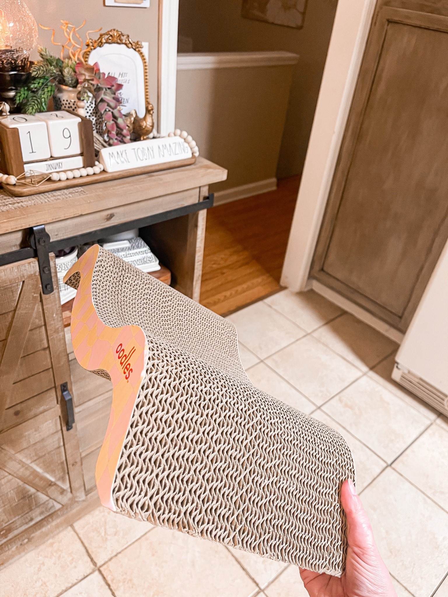 Our kitty loves this little scratch pad! 

#LTKdayinmylife #LTKHome