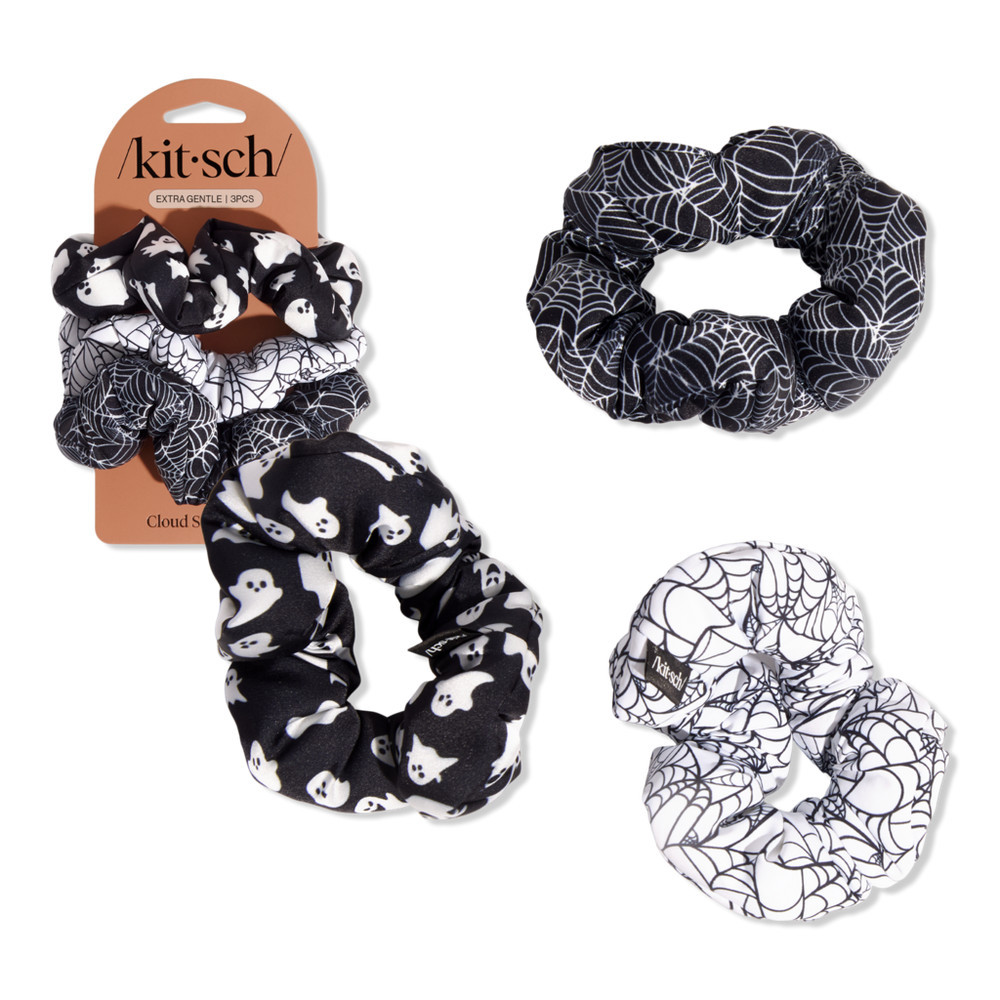 Kitsch Cloud Scrunchies 3 Piece Set - Spiderweb | Ulta