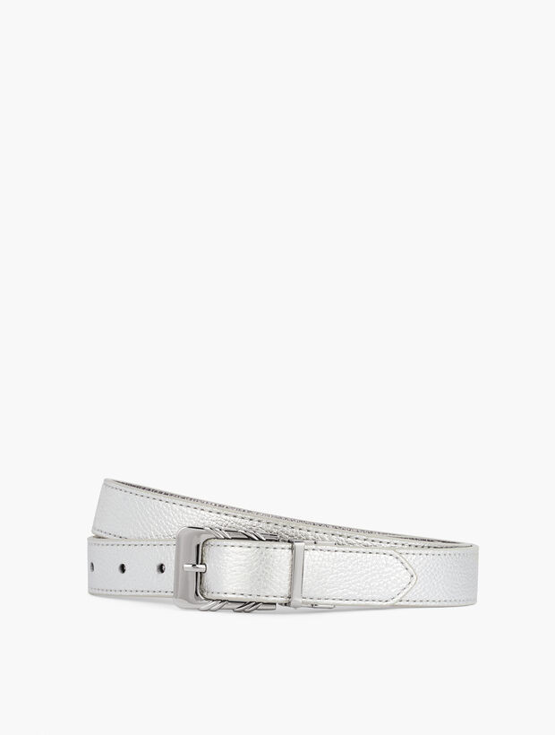 Reversible Leather Belt | Talbots
