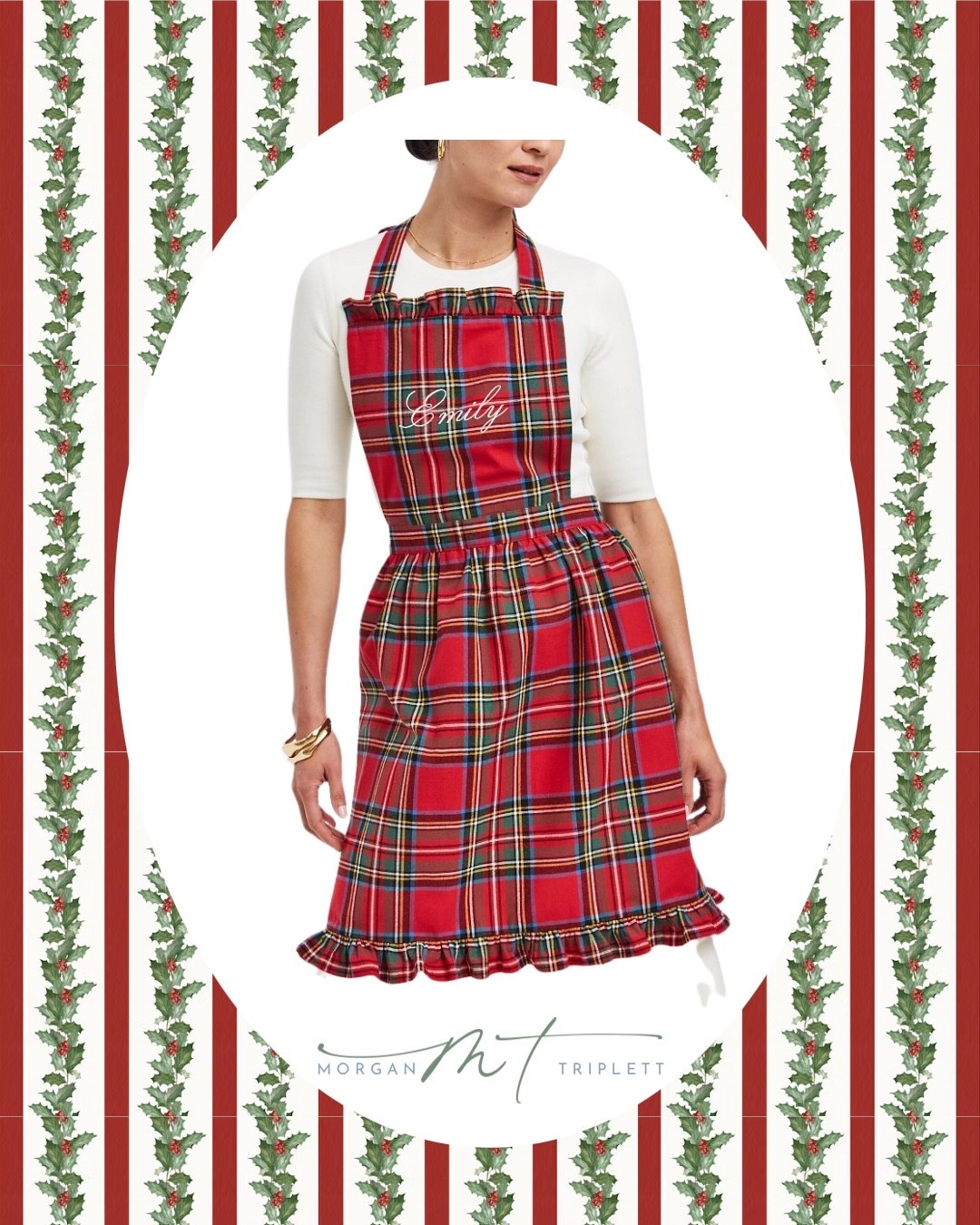 The cutest personalized Christmas apron! Treat yourself or gift to the cook in your life 🎄

#LTKGiftGuide #LTKSeasonal #LTKHoliday